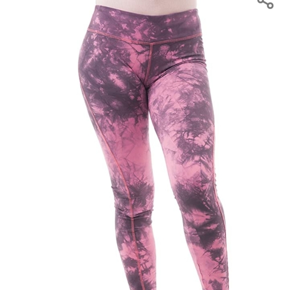 Pink Tie dye leggings - Picture 1 of 3